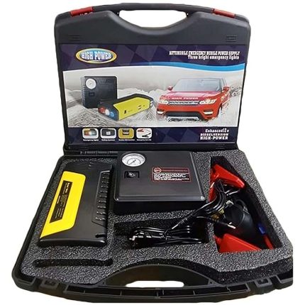 3in1 High Power Multi Function Car Jump Starter with Tire Inflator and Portable Power Bank