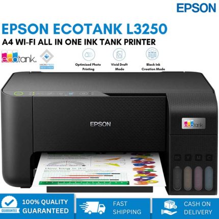 Epson L3250 WiFi Multifunction Ink Tank Printer Print Copy Scan with 003 Ink Bottles