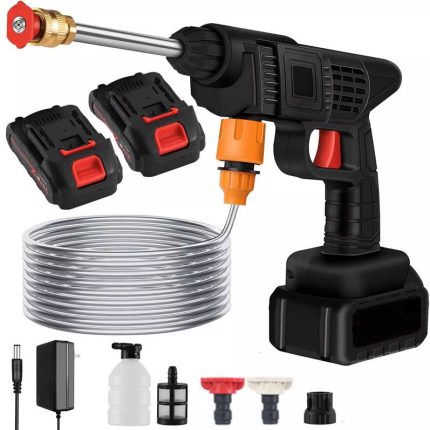 Cordless High-Pressure Washer with 2 Rechargeable Batteries