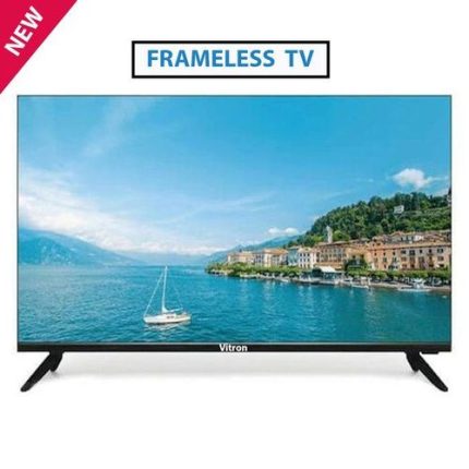 Vitron 32" Inch Frameless HD LED Digital TV Inbuilt Decoder