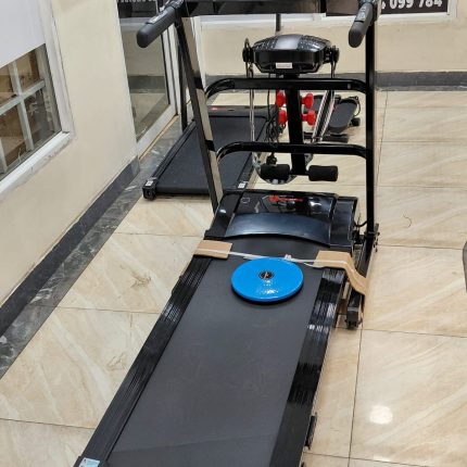 Treadmill with 2×1kg Neoprene Dumbbells, Massage Belt & Waist Trainer