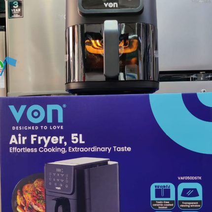 Von 5L Digital Slim Design Air Fryer