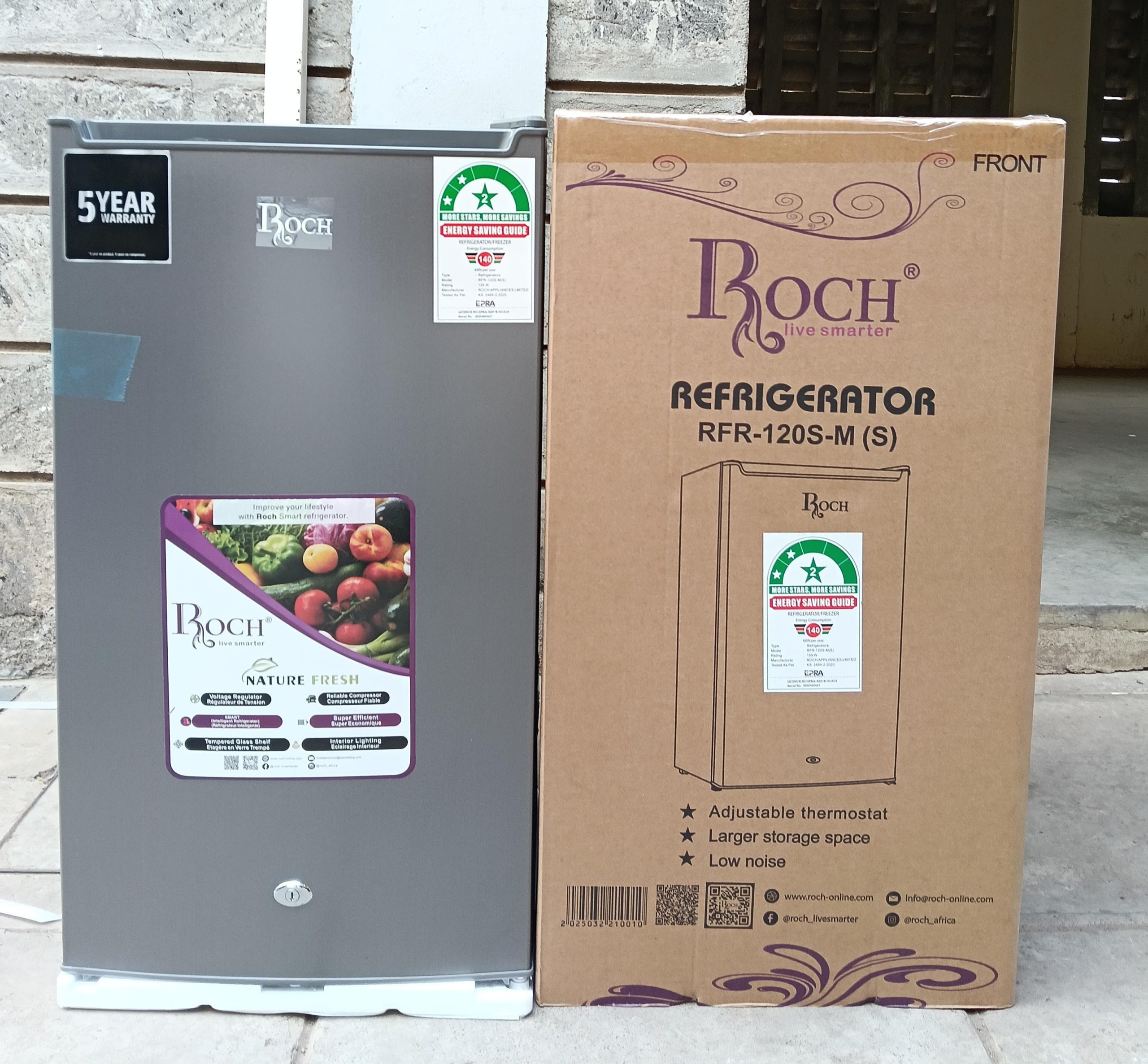 WhatsApp Image 2026-02-24 at 9.48.42 AM ROCH RFR-120-S-M SINGLE DOOR FRIDGE 90 LITRES - Image 1