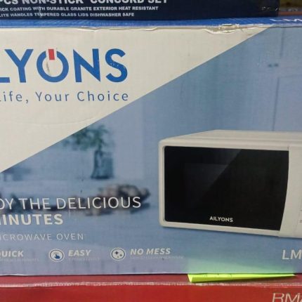 Ailyons Manual Microwave Oven – White