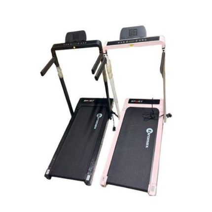 Euromax Foldable Walking Pad Treadmill with Incline & Handrails – Compact Home Fitness