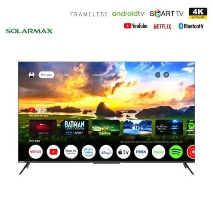 Solarmax 55 Inch Smart TV – Android 4K Ultra HD Television