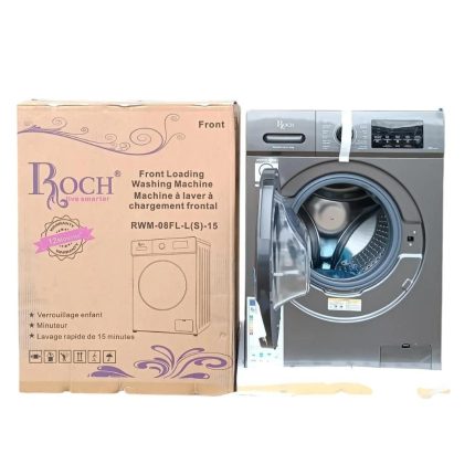 Roch 8kg washing machine RWM-08FL-B wash and spin