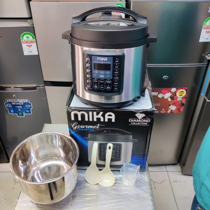 Mika 6L Electric Pressure Cooker with Stainless Steel Pot